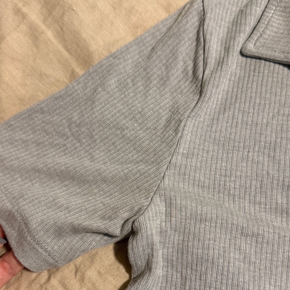 Madewell Draper Ribbed Polo - Picture 5 of 5